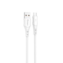 Qcharx Cable Lisbon USB a Lightning Carga Rápida Sincronización Datos 1m Anti-nudos PVC Blanco Precio: 5.50000055. SKU: B19RPX6XSP