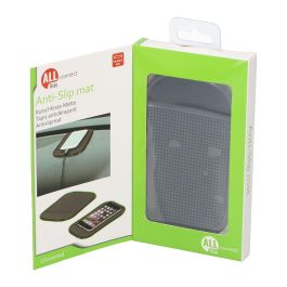 All Ride Alfombrilla Antideslizante Negra PL. 14,2 x 8,3 cm Goma Elástica