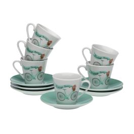 Set 6 Tazas Cafe C/P Ciclo Versa 5CM (2 Unidades) Set 6 Tazas Cafe C/P Ciclo Versa 5CM (2 Unidades)