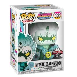 Funko Pop Boruto Mitsuki Sage Mode - Brilla en la Oscuridad - Figura de Vinilo de 9cm