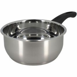 Menastyl 6020242 Cacerola de Cocina de Acero Inoxidable 18 cm, Apta para Todo Tipo de Cocinas y Placas de Inducción