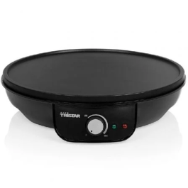 Tristar Crepera BP-2637 con Plancha Antiadherente Ø30cm y 1000W de Potencia, Ideal para Tortitas y Crepes en la Mesa