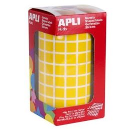 Apli Gomets Cuadrados 10 mm Rollo Amarillo -Rollo 6372 Unidades- Precio: 3.50000002. SKU: B19XTQWKLC