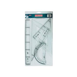 Conjunto dibujo escolar transparente Precio: 7.49999987. SKU: B16MYK3TKC