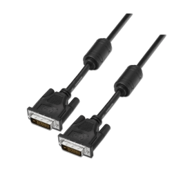 AISENS - CABLE DVI DUAL LINK 24+1 CON FERRITA, M-M, NEGRO, 1.8M Precio: 4.49999968. SKU: B1ER6FT2MH