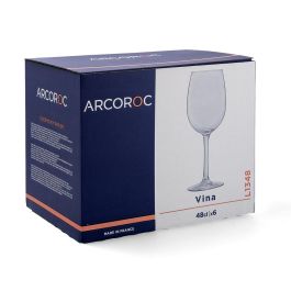 Arcoroc Copas Vino Vidrio Vina 6 Unidades Transparente 480ml France