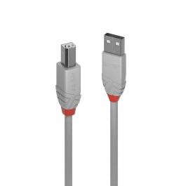 Lindy Anthra Line Cable USB 2.0 Tipo A a B 3m Gris para AV/IT, Transferencia 480Mbps, Contactos Oro, Doble Apantallado Precio: 3.69000027. SKU: B1443QPT8F