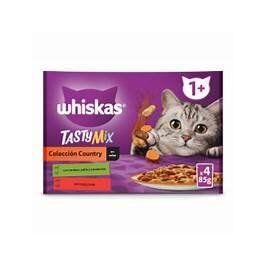 Whiskas Comida Húmeda para Gatos Adultos Tasty Mix Selección 13x4x85gr Precio: 48.0007. SKU: B1932GFZ9P