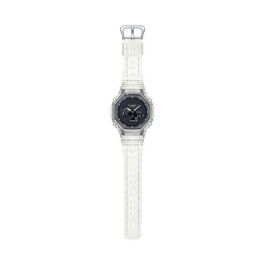 Reloj G-SHOCK - CASIO - Resistente a golpes - Multifunción - Blanco transparente