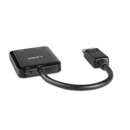 Lindy Hub MST 2 Puertos DisplayPort 1.2 4K 3840x2160 para Expansión y Duplicación de Señal