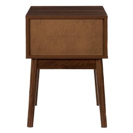 Home Deco Factory Mesita De Noche Tiffany Colección Cocooning Maderas Varias