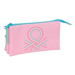 Safta Estuche Portatodo Triple Benetton Dolce Dimensiones 120x220x30 mm Precio: 16.50000044. SKU: B1GCBRS4QP