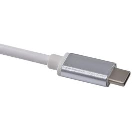 EQUIP Adaptador USB-C a RJ45 Gigabit (10/100/1000 Mbps) y 3 Puertos USB 3.0, Cable 0.15m