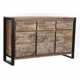 Buffet Alpino DKD Home Decor Natural Negro 40 x 85 x 140 cm