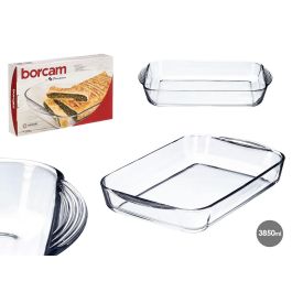 Pasabahce Bandeja Rectangular Borcam de Vidrio Borosilicato, 3850 ml, Apta Horno y Microondas, 40x25x6 cm Transparente (Set de 4) Pasabahce Bandeja Rectangular Borcam de Vidrio Borosilicato, 3850 ml, Apta Horno y Microondas, 40x25x6 cm Transparente (Set de 4) Precio: 22.68999986. SKU: B16V8JASP3