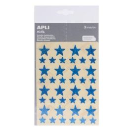 Gomets Apli Metalizados Bolsa 3H Estrella Surt.(Gde.Y Peq.) Holografica Azul 120 Uds. (12057) (Set de 10) Precio: 19.49999942. SKU: B13BMJTAD9