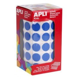 Apli Gomets Redondos 10,5 mm Rollo Azul -Rollo 5192 Unidades- Precio: 3.50000002. SKU: B1GLTP3MVW