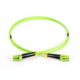 Digitus Cable Fibra Óptica LC a LC 10m Multimode Duplex OM5 Verde LSZH