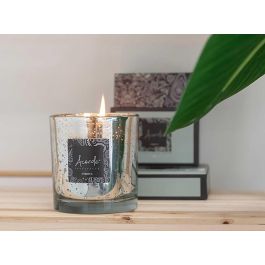 Vela Makoya con caja flores blancas Acorde 8x9x8 cm, vidrio, cera, plata, 200 ml (8 Unidades) Vela Makoya con caja flores blancas Acorde 8x9x8 cm, vidrio, cera, plata, 200 ml (8 Unidades)