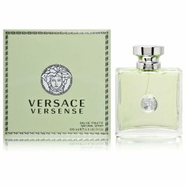 Versace VERSENSE Eau de Toilette Spray 100 ml para Mujer. Fragancia Floral Amaderada fresca. Ideal verano, inspirada en Mediterráneo.