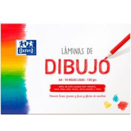 Oxford Láminas para Dibujo Escolar, Pack 10 Hojas 130 gr A4 Liso Blanco Precio: 1.68999974. SKU: B1JFRARCQZ