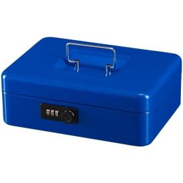 Caja para monedas - BURG WACHTER - Money Code 5025 Azul - Apertura con código, acero azul