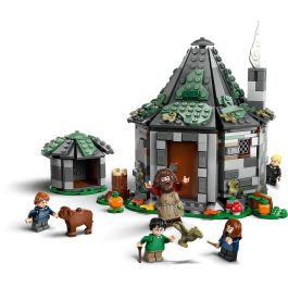 LEGO 76428 Harry Potter Cabaña de Hagrid: Una Visita Inesperada, set construible con minifiguras de Harry, Ron, Hermione y Hagrid +8 años