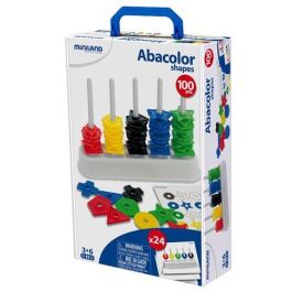 Juego Miniland Abaco Formas (1 Abaco, 100 Formas Y 24 Fichas De Actividades) Precio: 15.49999957. SKU: B16ABG3HQ3