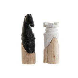 Figura Loft DKD Home Decor Blanco Marron 11 x 36 x 12 cm (2 Unidades) Precio: 38.50000022. SKU: B17TC9K8BH