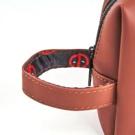CERDÁ Neceser de Maquillaje Deadpool Marvel, Poliéster y PU, 21x11x7cm