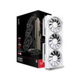 XFX Tarjeta Gráfica RX 9070 16GB GDDR6 3 Ventiladores Blanca