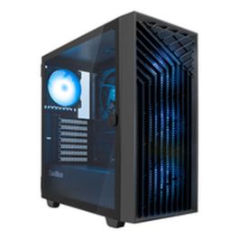 Coolbox GA300 Grid Line Caja PC Gaming Torre ATX ARGB con Cristal Templado y 5 Ventiladores