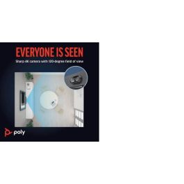 HP R30 Studio Barra de Video USB con Audio Superior y Video Avanzado para Colaboración