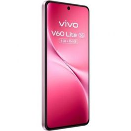 Vivo V60 Lite 7360-Turbo Smartphone 256GB 8GB RAM 5G Rosa 6.77" AMOLED 120Hz 90W Carga Rápida Incluye Cargador y Buds