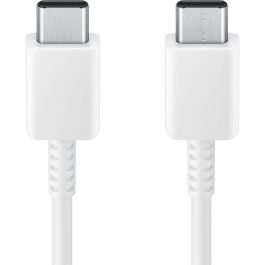 Samsung EP-DX310JWEGEU Cargador Carga y Transmisión de Datos Rápida 60W USB-C Doble 1.8m Blanco
