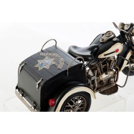 DKD Home Decor Vehiculo Decoracion Vintage Negro Verde Metal 37 x 19 x 16 cm (2 Unidades)