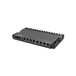 MikroTik A new version of our popular heavy-duty RB5009 router with PoE-in and PoE-out on all ports. Perfect for small and medium ISPs. 2.5 Gigabit Ethernet & 10 Gigabit SFP+, numerous powering options. MikroTik A new version of our popular heavy-duty RB5009 router with PoE-in and PoE-out on all ports. Perfect for small and medium ISPs. 2.5 Gigabit Ethernet & 10 Gigabit SFP+, numerous powering options.