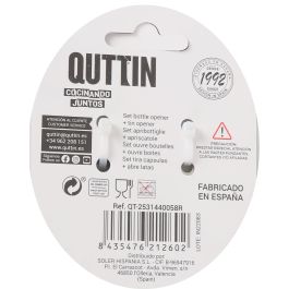 Inde Set Abrelatas y Abrebotellas Qutti, 8 cm y 8.3 cm (24 Cajas)