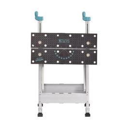 Wolfcraft Banco de Mordaza con Chasis Reforzado Medidas 64,5 x 30 cm / 45 x 80 cm Profesional Doméstico