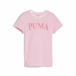 Camiseta de Manga Corta Infantil Puma Squad Rosa Precio: 24.50000014. SKU: S64141567