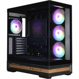Zalman P40 NAMU BLACK Midi Tower, Torre PC Negra, ATX, Micro ATX, Mini-ITX, con 3 ventiladores 120mm instalados