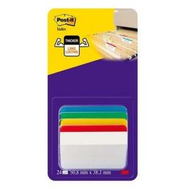 Set de Notas Adhesivas Post-it Index Multicolor 51 x 38 mm (6 Unidades)