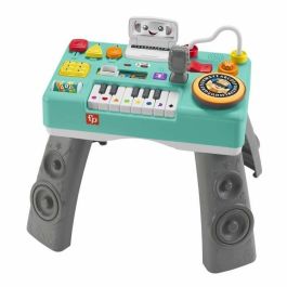Fisher-Price HRB64 Mesa de Actividades Mi DJ Musical Interactiva, Juguete Ríe y Disfruta para Bebés y Niños Pequeños