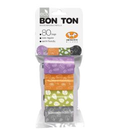 United Pets Recambio Bon Ton Regular Variado - 3 Rollos de 10 Bolsas de Plástico Biodegradable Precio: 8.49999953. SKU: S6102531