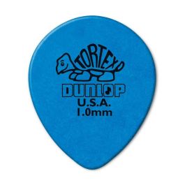 Dunlop Pack 72 Púas Tortex Teardrop S Azul - 1,00 mm