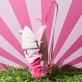 The Concept Factory Mochila de Peluche B.Tea Rosa Colección Kawaii de Poliéster