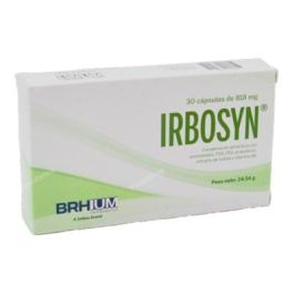 Irbosyn 30 Cápsulas Irbosyn 30 Cápsulas Precio: 28.9971748. SKU: B1E92KC498