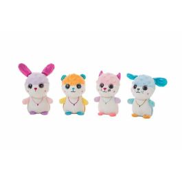 Creaciones Llopis Display 12 Animalitos Burbu Ojos 16cm. 4 Surtido