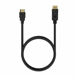 AISENS - CABLE CONVERSOR DISPLAYPORT A HDMI, DP/M-HDMI/M, NEGRO, 0.5M
