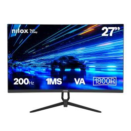 Nilox Nxm27Crv2001 Monitor Gaming Curvo 27" Full HD, Panel VA, 200Hz, 1ms, 3000:1, HDMI 2.1, DisplayPort, VESA 100x100 Precio: 126.59000035. SKU: B1BMLCD78W